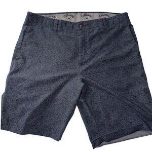 Callaway Men's Golf Shorts Size 38 Gray Stretch Performance Activewear Stretch